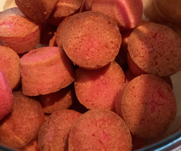 Financier à la framboise à l'unité (35g environ)